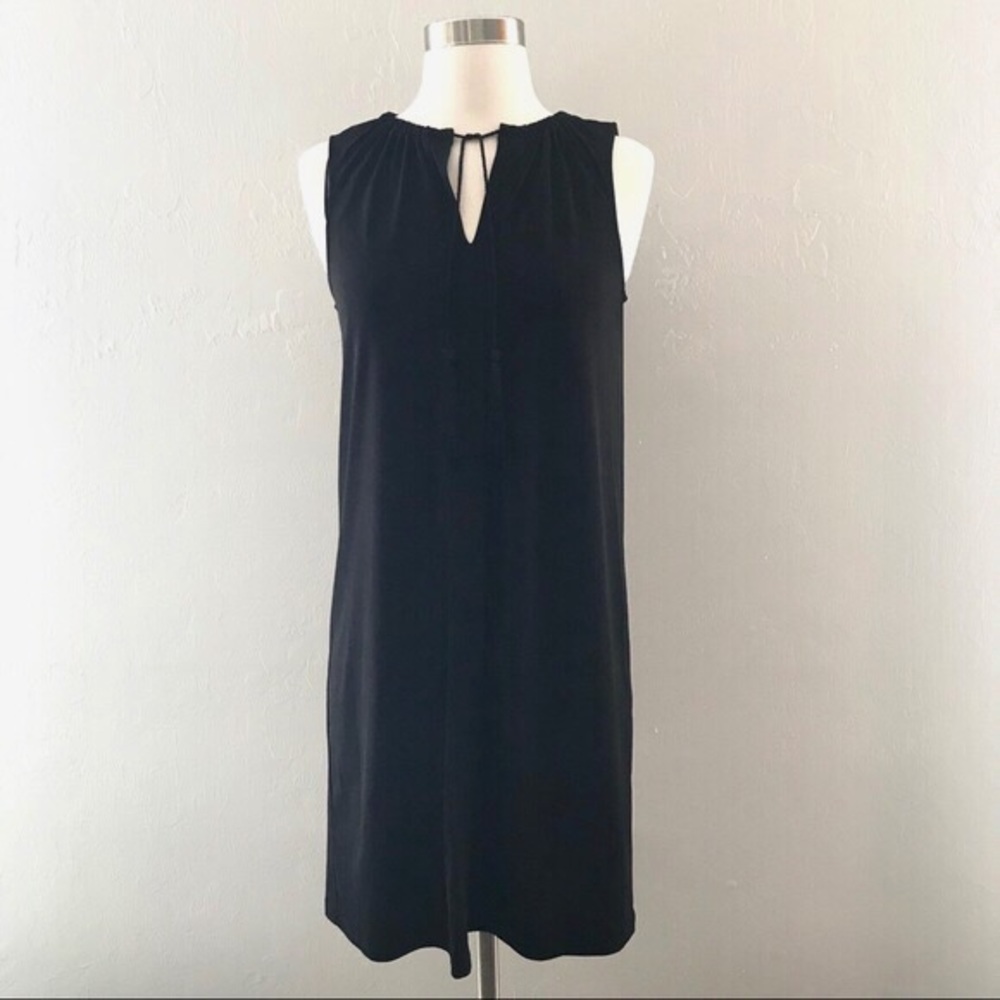 Michael Kors Tie Front Tassel Shirt Dress